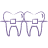 Broken Dental Appliance / Orthodontic Wire icon